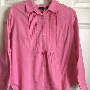 Westbound Cotton Blouse- Petite Medium